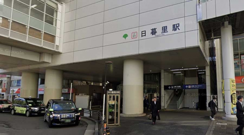 日暮里駅（東口）